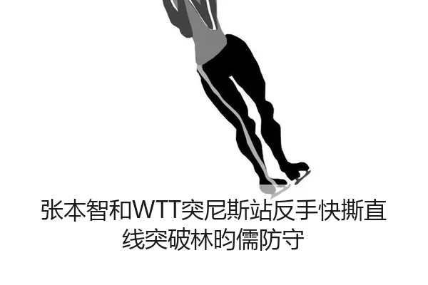 张本智和WTT突尼斯站反手快撕直线突破林昀儒防守